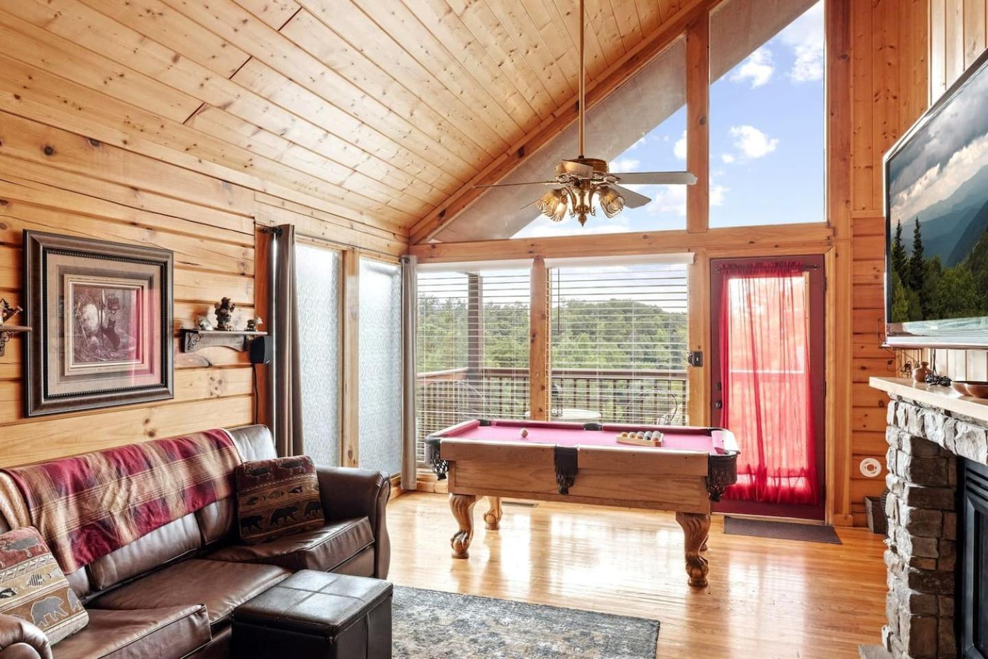 فيلا Views I Mins To Dollywood I Hot Tub I Pool Table سيفيرفيل المظهر الخارجي الصورة